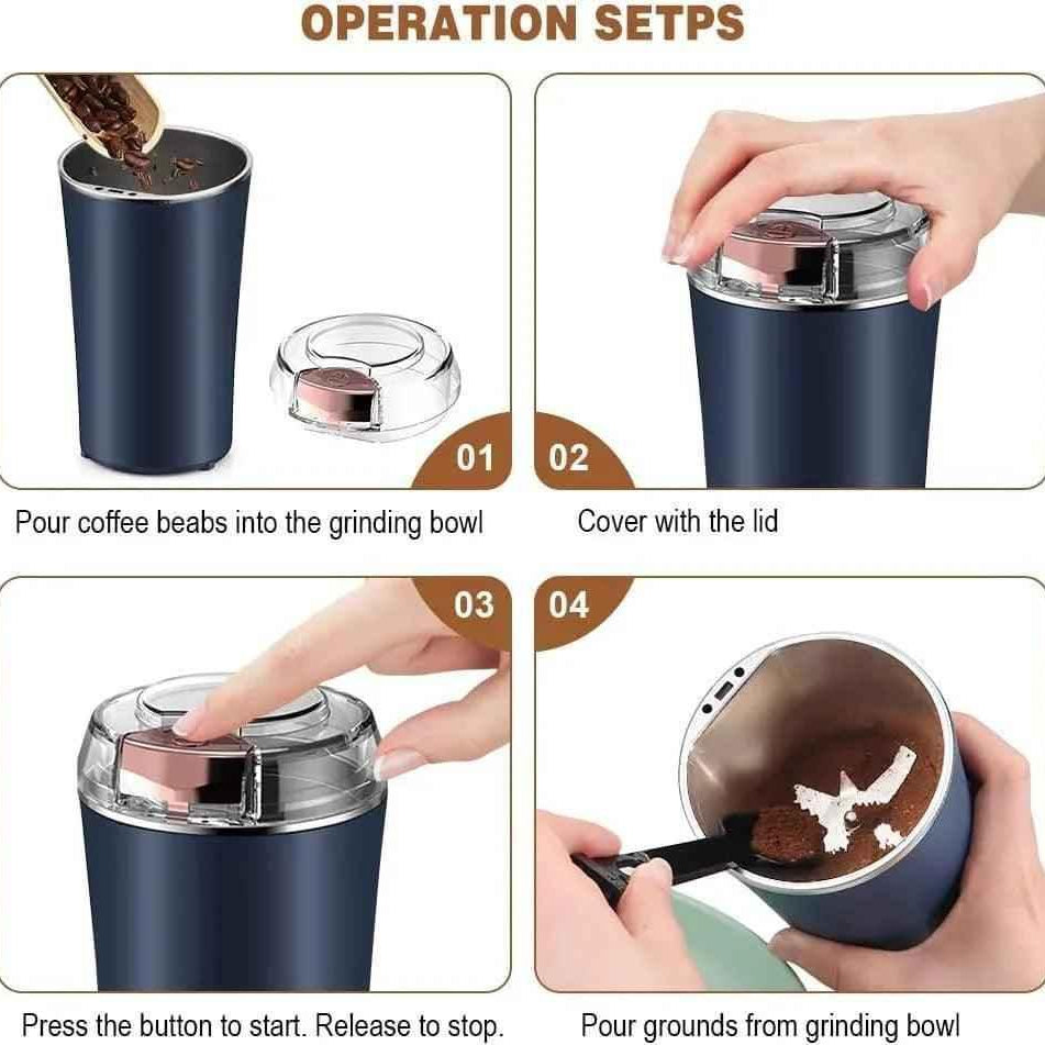 Electric Food Grinder for Effortless Meal Preparation