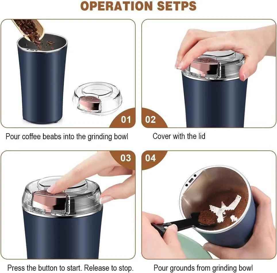 Electric Food Grinder for Effortless Meal Preparation
