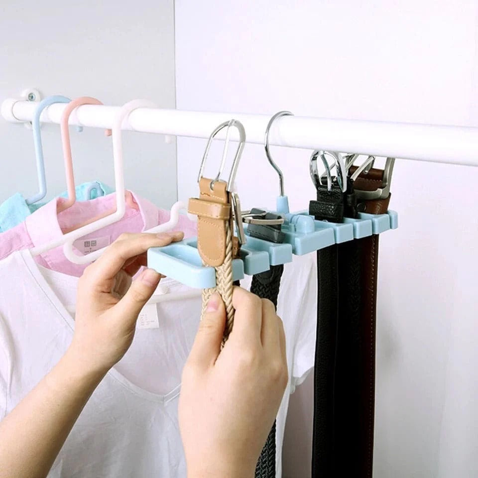 Belt & Tie Hanger Home Organization view 3 - Nexusmart Pakistan