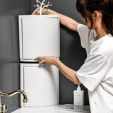 Emsa Double Layer Corner Storage Cabinet – Multi-Purpose Organizer