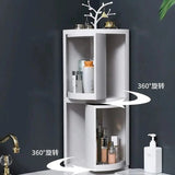 Emsa Double Layer Corner Storage Cabinet – Multi-Purpose Organizer