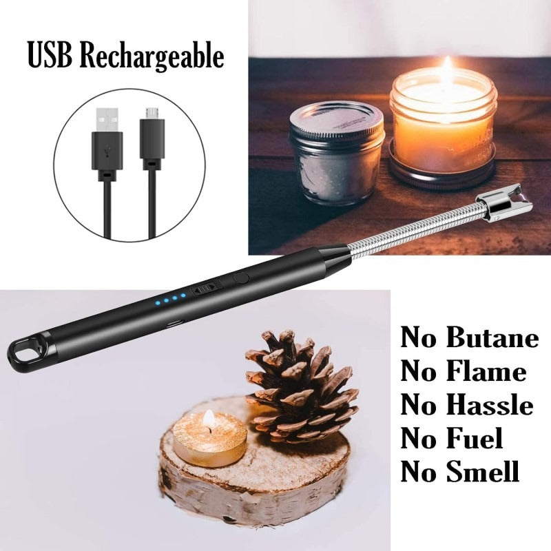 USB Electric Lighter Rechargeable Home & Kitchen Essentials product image - Nexusmart Pakistan