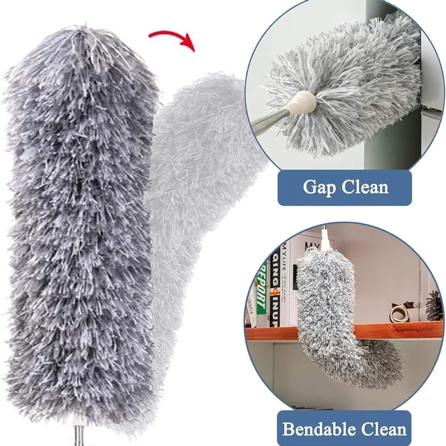 Foldable Cleaning Grey Duster Home Utility & Cleaning Tools view 3 - Nexusmart Pakistan