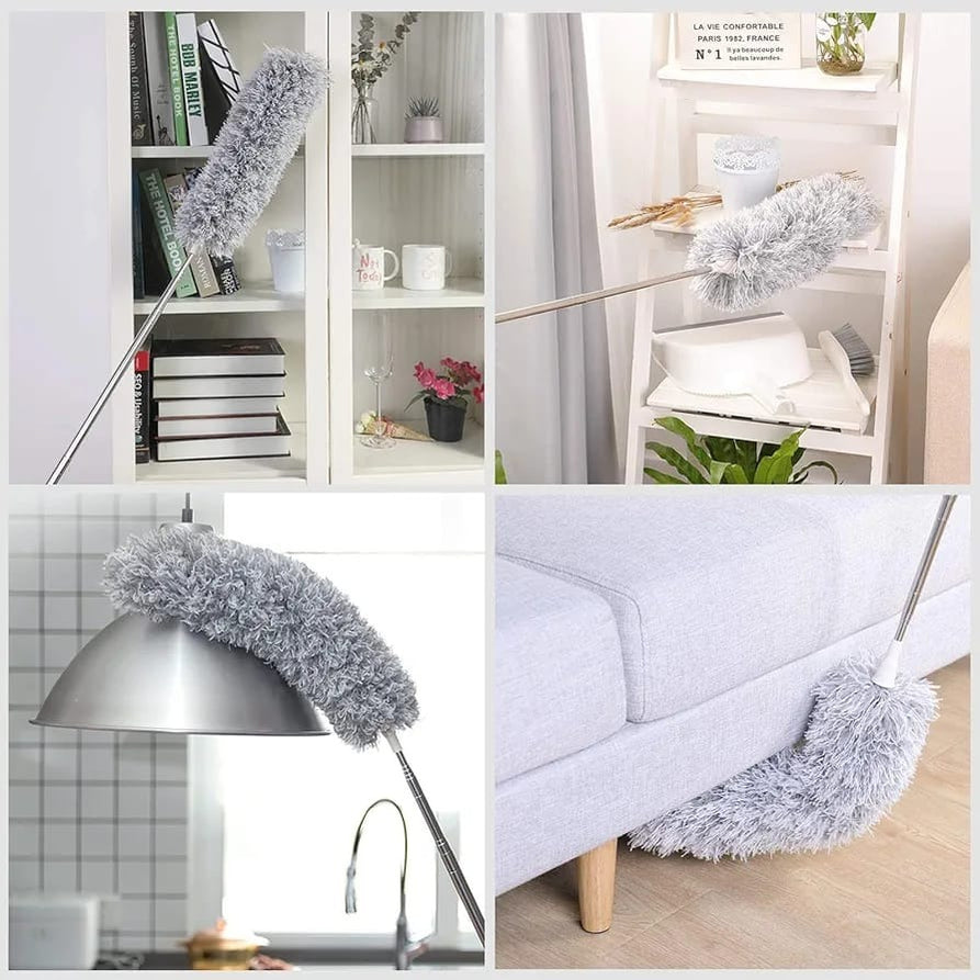 Foldable Cleaning Grey Duster Home Utility & Cleaning Tools view 5 - Nexusmart Pakistan