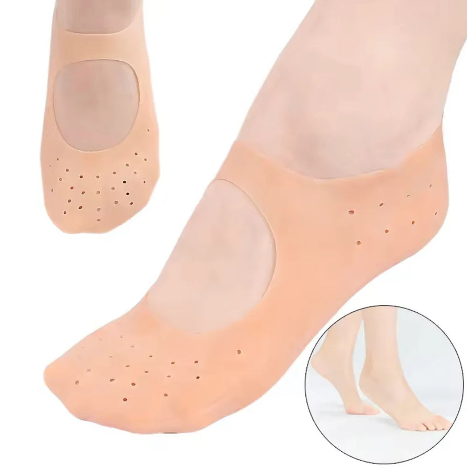 Full Length Anti-Crack Heel Socks Health & Wellness view 6 - Nexusmart Pakistan