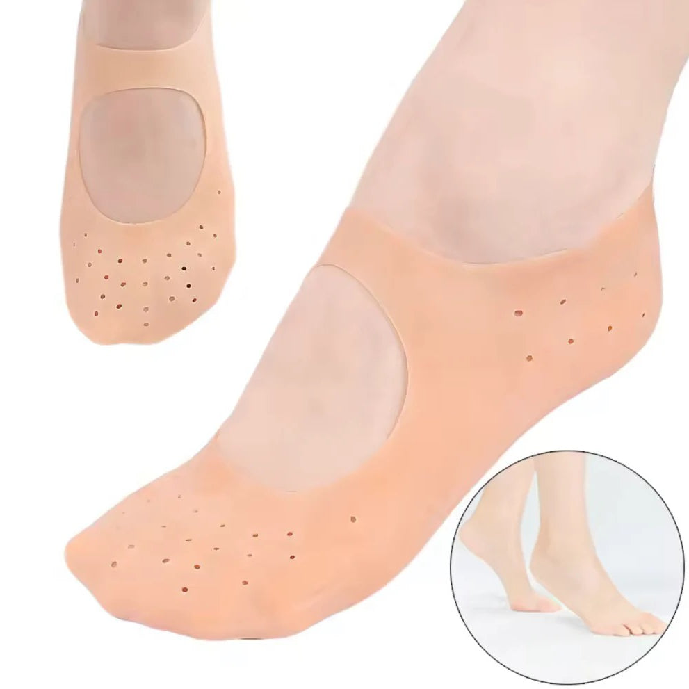 Full Length Anti-Crack Heel Socks Health & Wellness view 6 - Nexusmart Pakistan