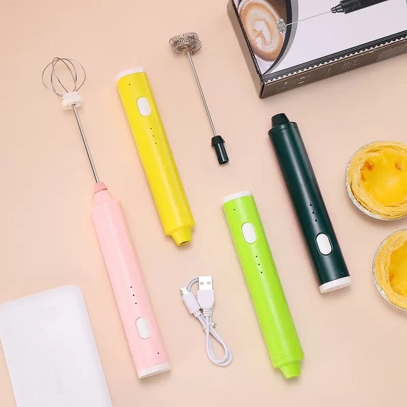2-in-1 Coffee Egg Beater Rechargeable Kitchen & Cooking view 2 - Nexusmart Pakistan