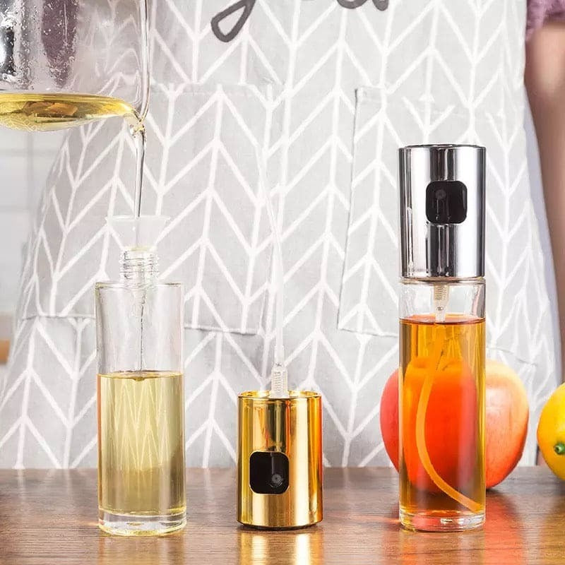 Kitchen Glass Olive Oil Sprayer 100ml Home & Kitchen Essentials view 5 - Nexusmart Pakistan