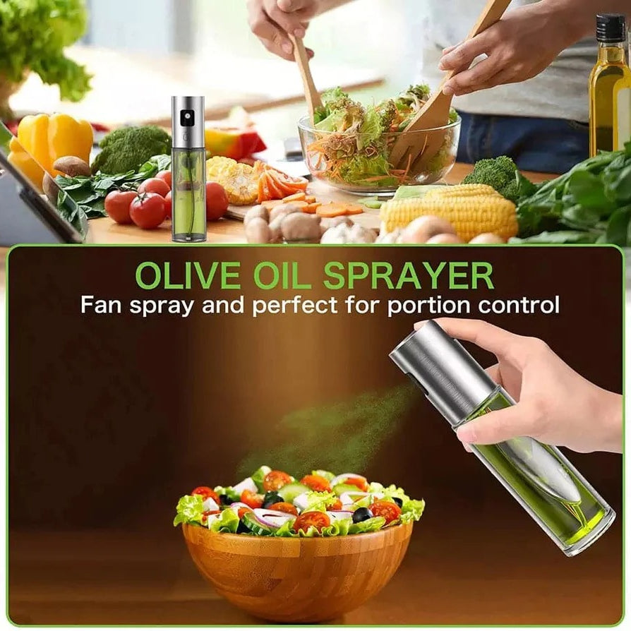 Kitchen Glass Olive Oil Sprayer 100ml Home & Kitchen Essentials view 2 - Nexusmart Pakistan