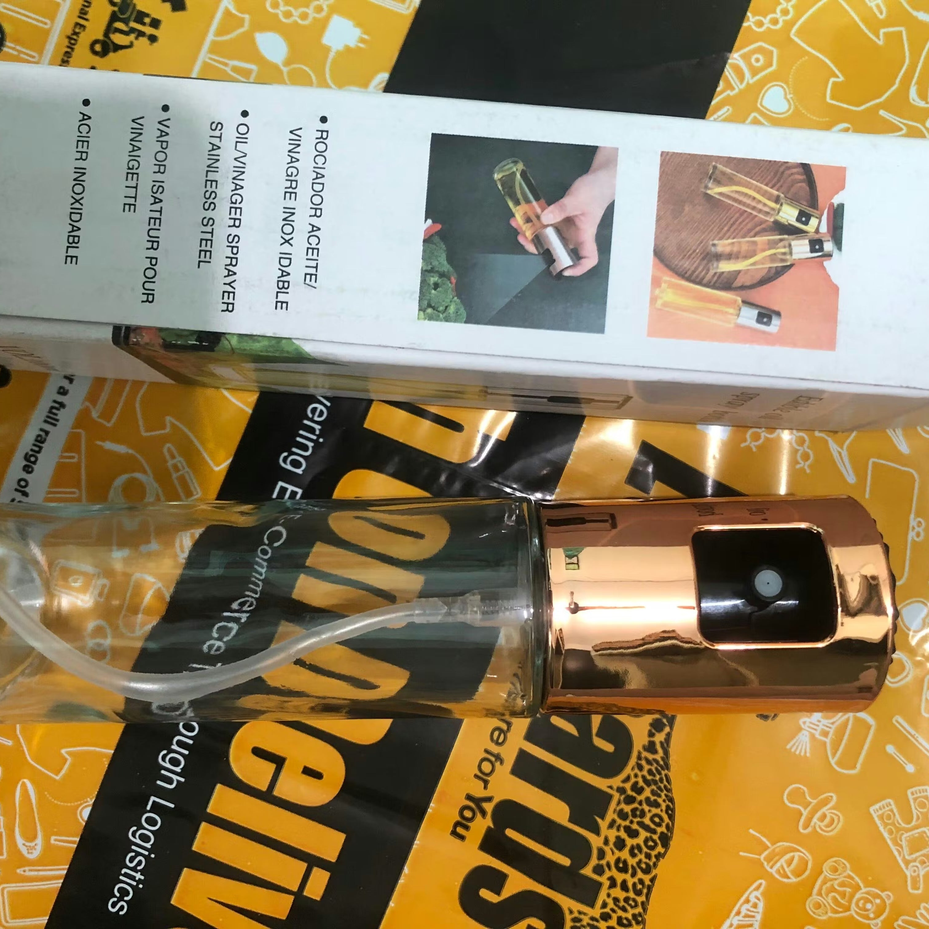 Kitchen Glass Olive Oil Sprayer 100ml Home & Kitchen Essentials view 4 - Nexusmart Pakistan