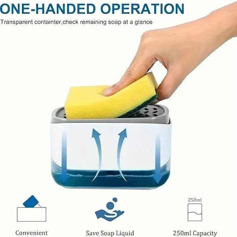 Large Capacity Soap Dispenser for Home and Commercial Use view 3 - Nexusmart Pakistan