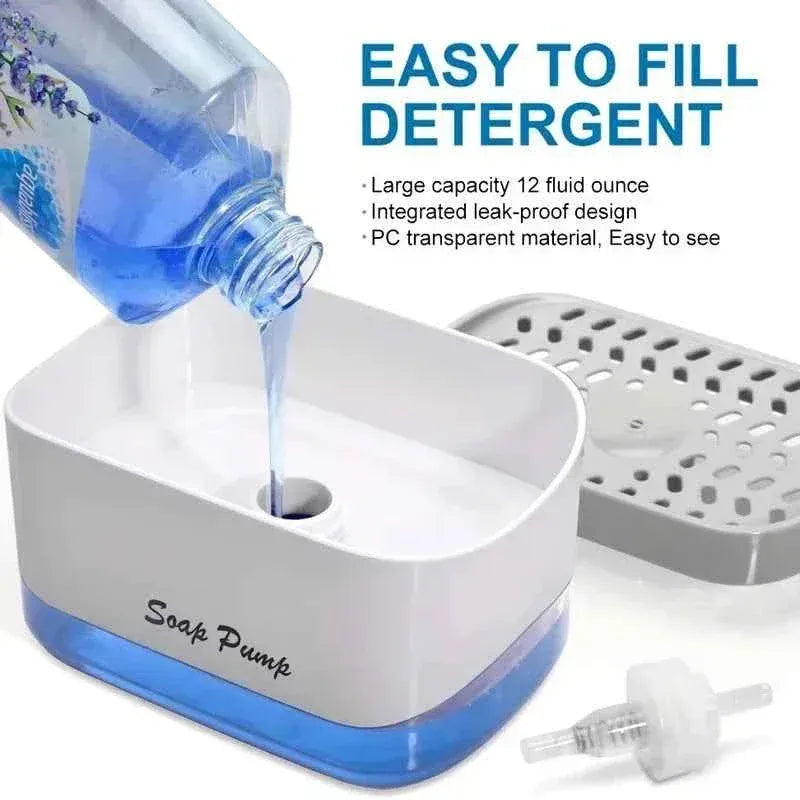 Large Capacity Soap Dispenser for Home and Commercial Use view 2 - Nexusmart Pakistan