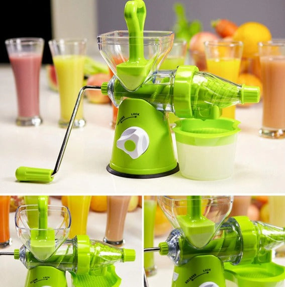 Manual Multi-Functional Juicer & Grinder – Hand Crank Kitchen Tool