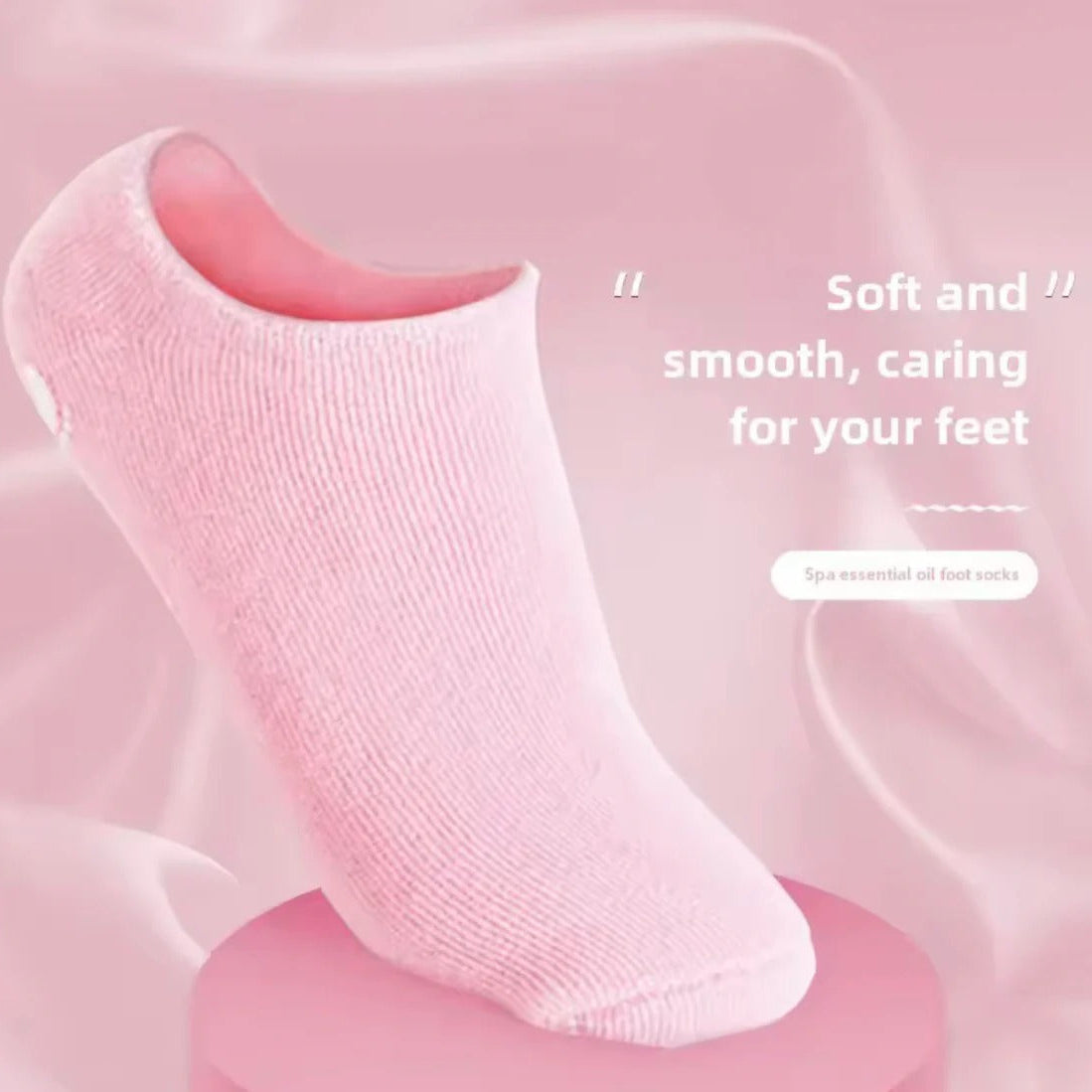 Spa Gel Heel Socks Dry Cracked Heel Relief Nexusmart product image - Nexusmart Pakistan