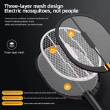 Top Quality Mosquito Racket 3000V Rechargeable 3 in 1 nexusmart view 4 - Nexusmart Pakistan
