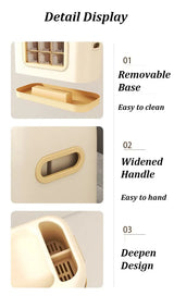 Multifunction Spice & Cutlery Holder – Kitchen Organizer