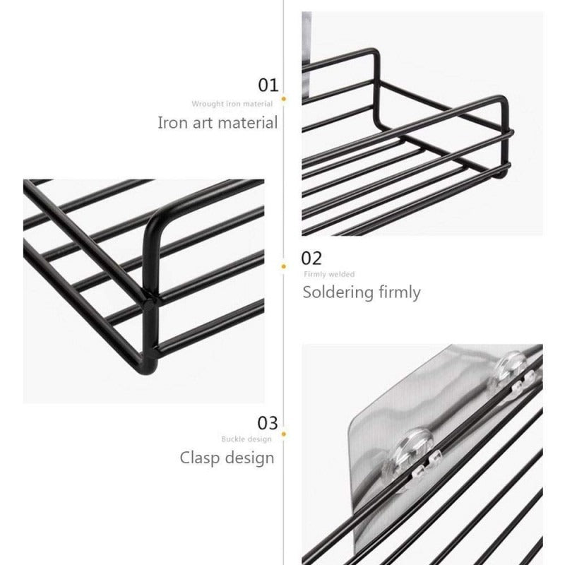 Multipurpose Iron Storage Shelf Self Adhesive view 7 - Nexusmart Pakistan