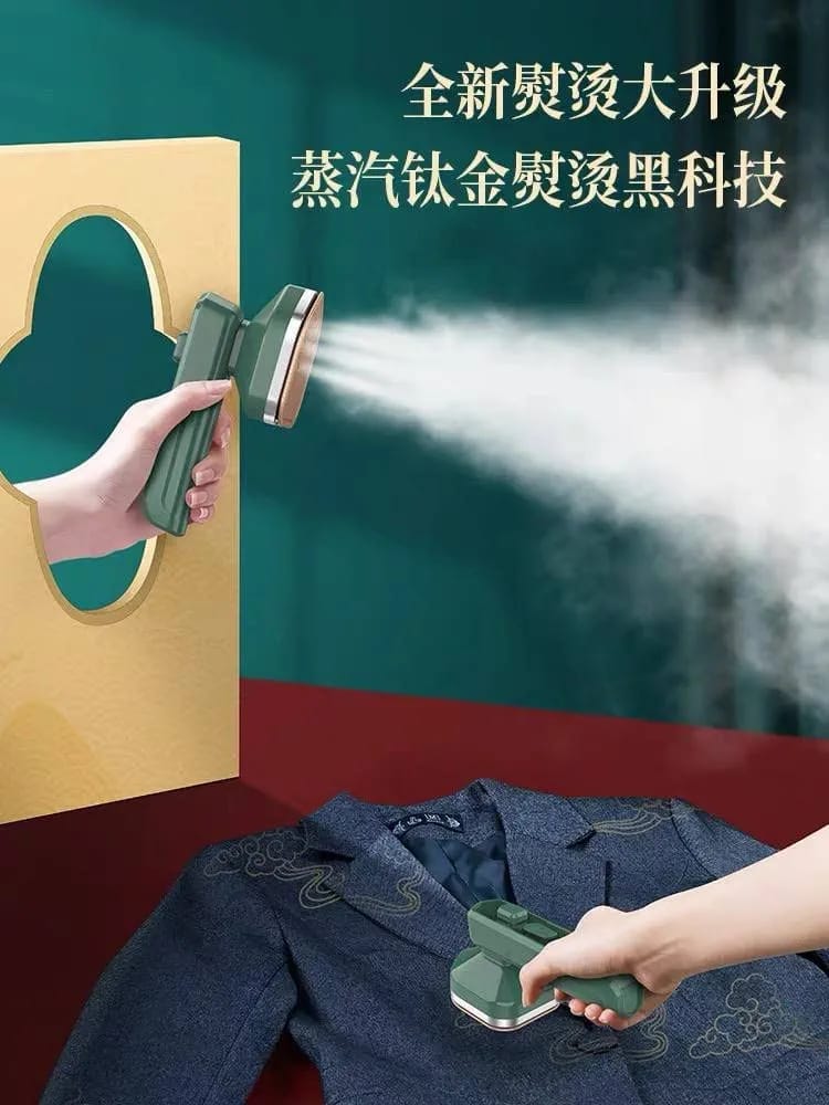Mini Electric Steam & Dry Iron with Spray – Portable Travel Iron
