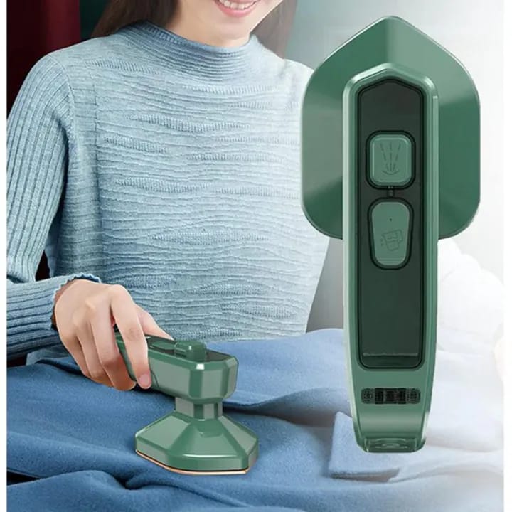 Mini Electric Steam & Dry Iron with Spray – Portable Travel Iron