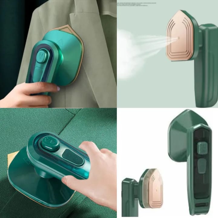 Mini Electric Steam & Dry Iron with Spray – Portable Travel Iron