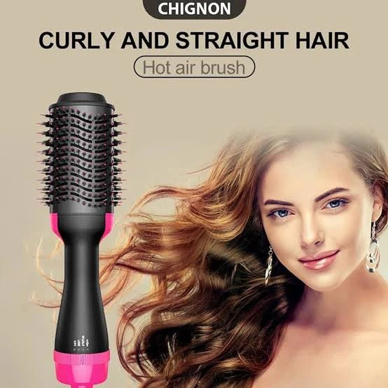 One Step Hair Straightener & Hot Air Brush Dryer
