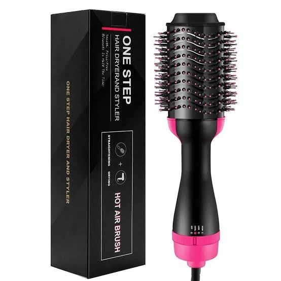 One Step Hair Straightener & Hot Air Brush Dryer
