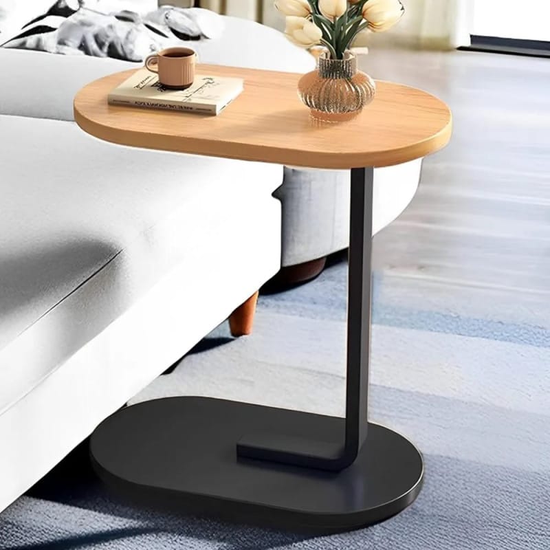 Multifunctional Wooden Sofa Side Table – Mini Bedside Coffee Table