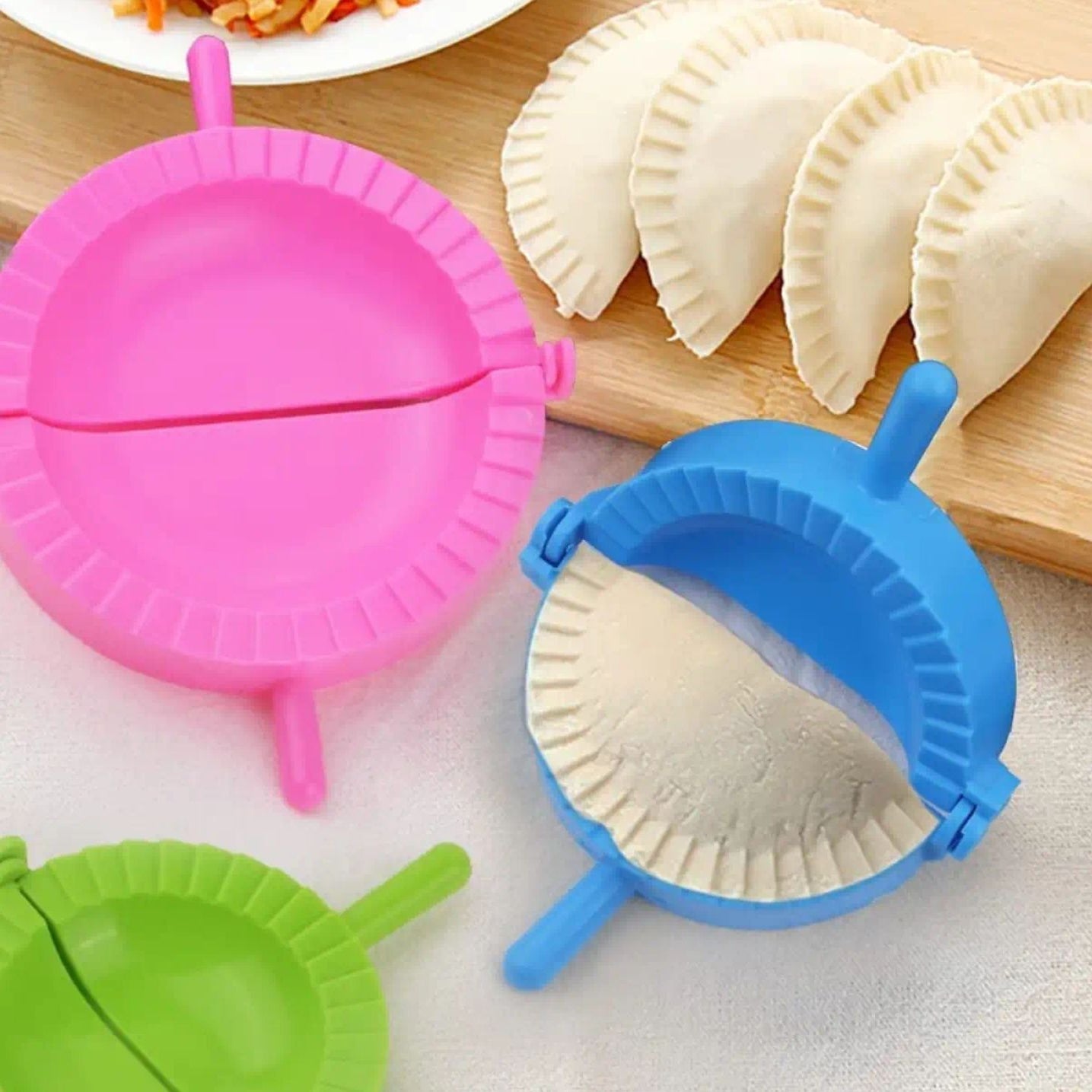 3 Pcs Dough Press Dumpling Mold Kitchen & Cooking product image - Nexusmart Pakistan