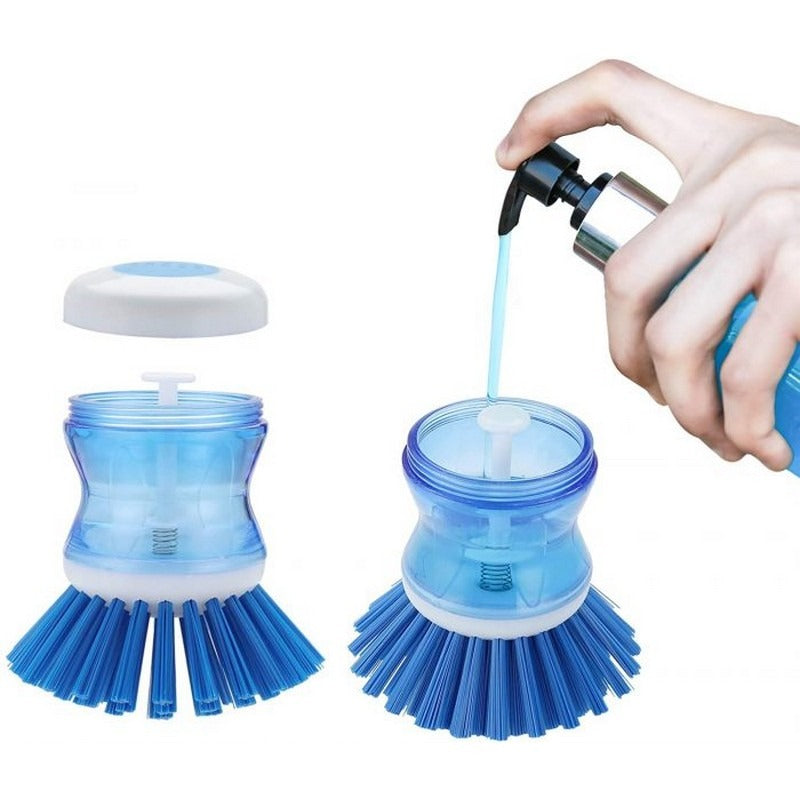 Liquid Dishes Cleaning Brush Home Utility & Cleaning Tools view 6 - Nexusmart Pakistan
