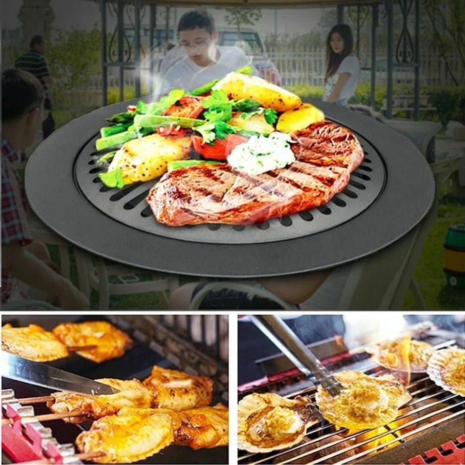 Stove-Top BBQ Grill Pan Kitchen & Cooking view 2 - Nexusmart Pakistan