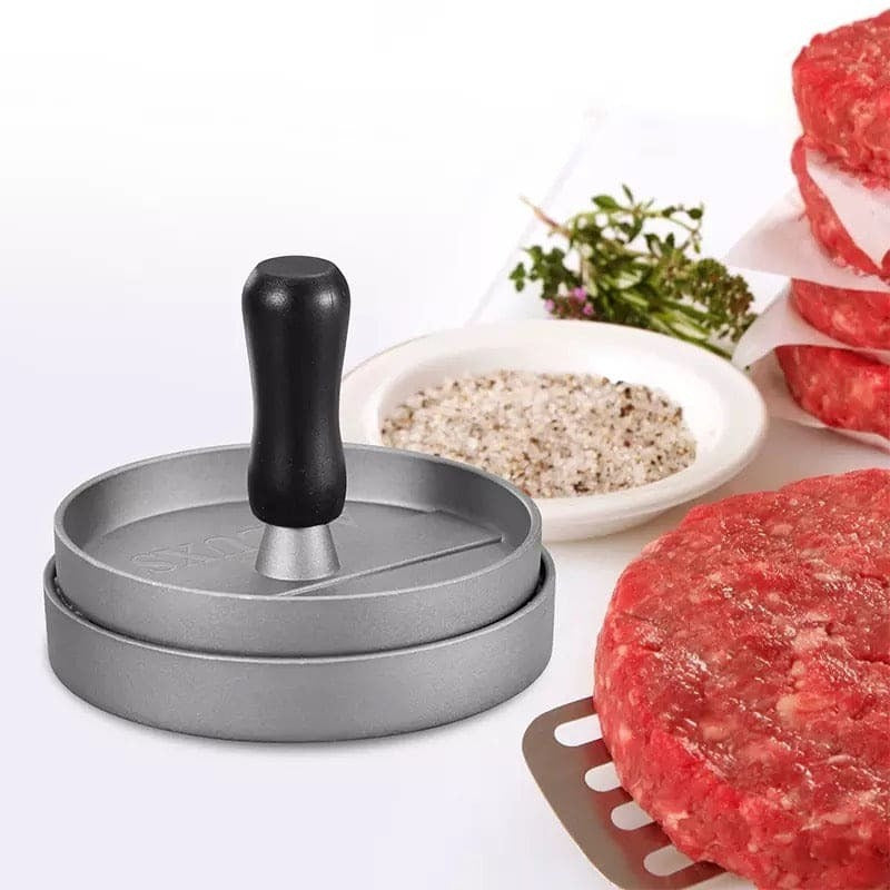 Round Patty Presser Non-Stick Aluminum Burger Patty Maker nexusmart view 3 - Nexusmart Pakistan