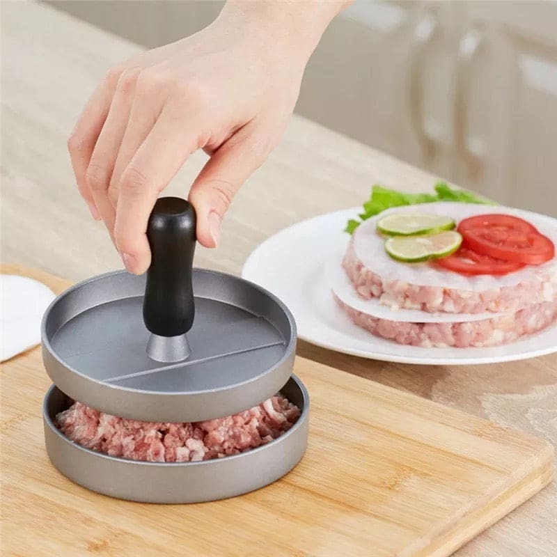 Round Patty Presser Non-Stick Aluminum Burger Patty Maker nexusmart view 2 - Nexusmart Pakistan