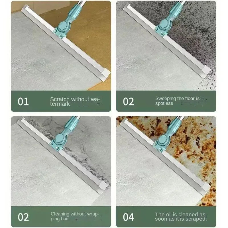 Silicone Floor Wiper Broom – Magic Bathroom Cleaner