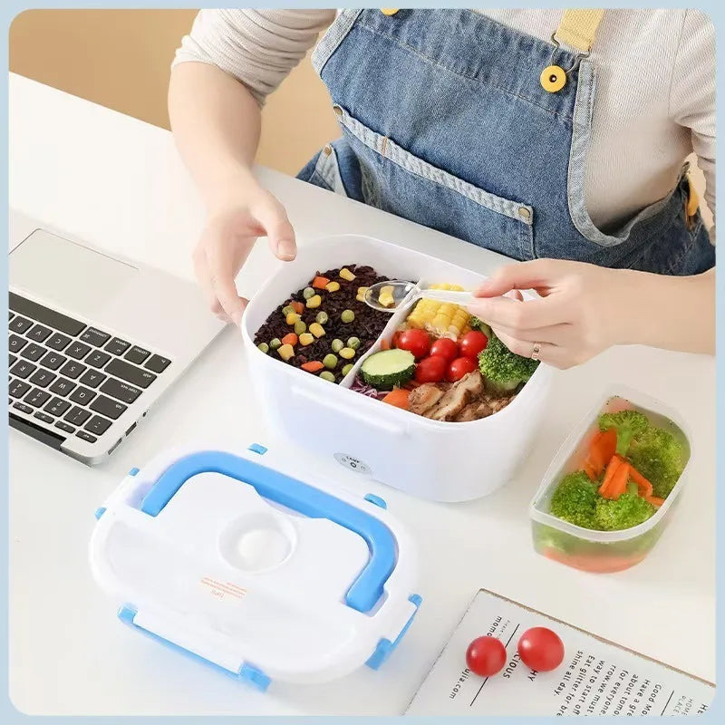 Portable Electric Lunch Box – Rechargeable & Heated