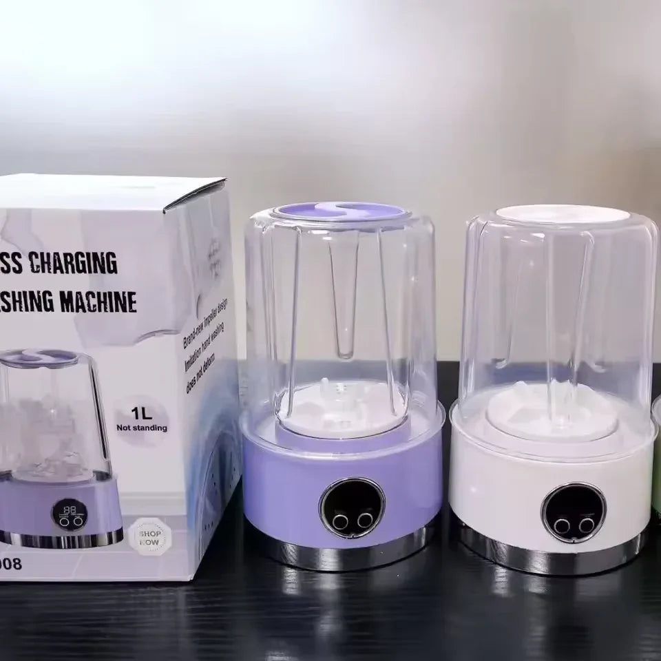 Mini Portable Washing Machine – 3-Cycle Compact Washer