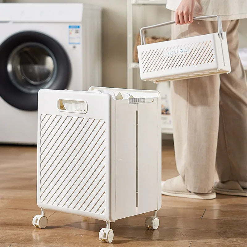 Foldable Laundry Basket for Dirty Clothes Storage