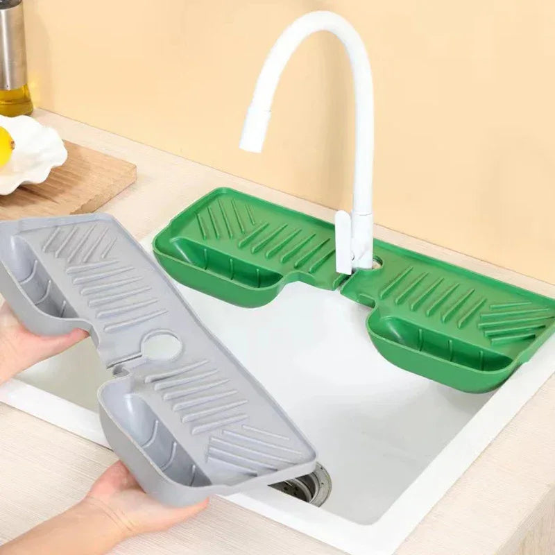 Silicone Sink Splash Guard – Waterproof Draining Mat for Kitchen