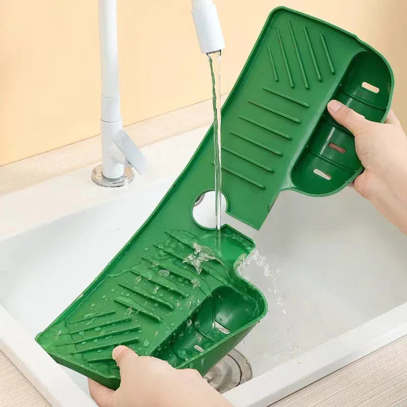 Silicone Sink Splash Guard – Waterproof Draining Mat for Kitchen