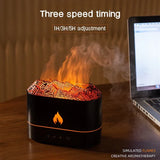 Electric Flame Humidifier – LED Aroma Diffuser
