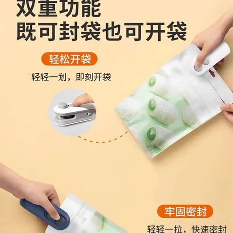 2 in 1 Portable Sealing Machine – Mini Heat Sealer & Cutter