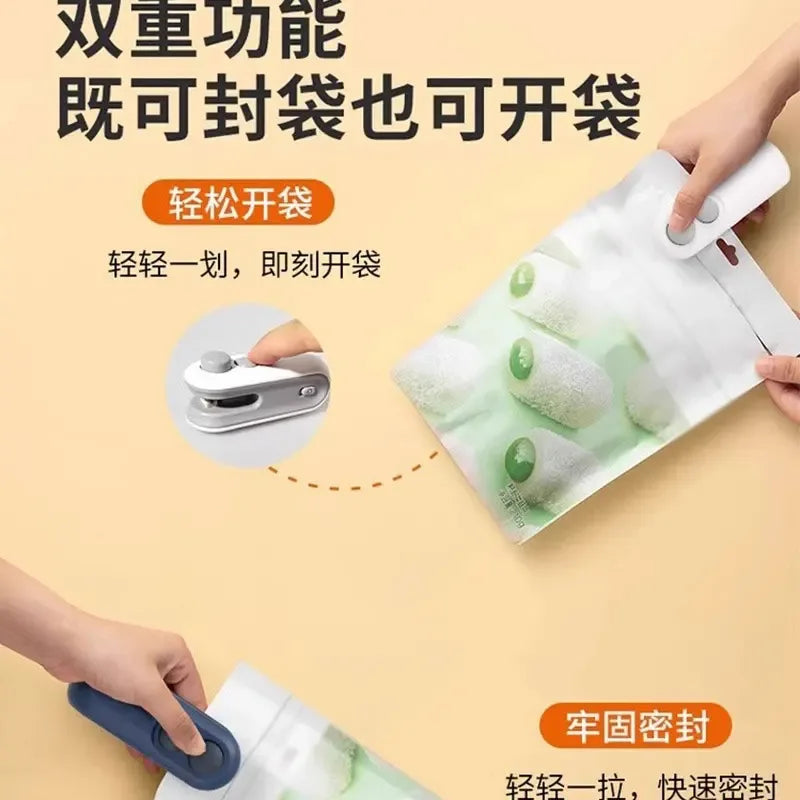 2 in 1 Portable Sealing Machine – Mini Heat Sealer & Cutter