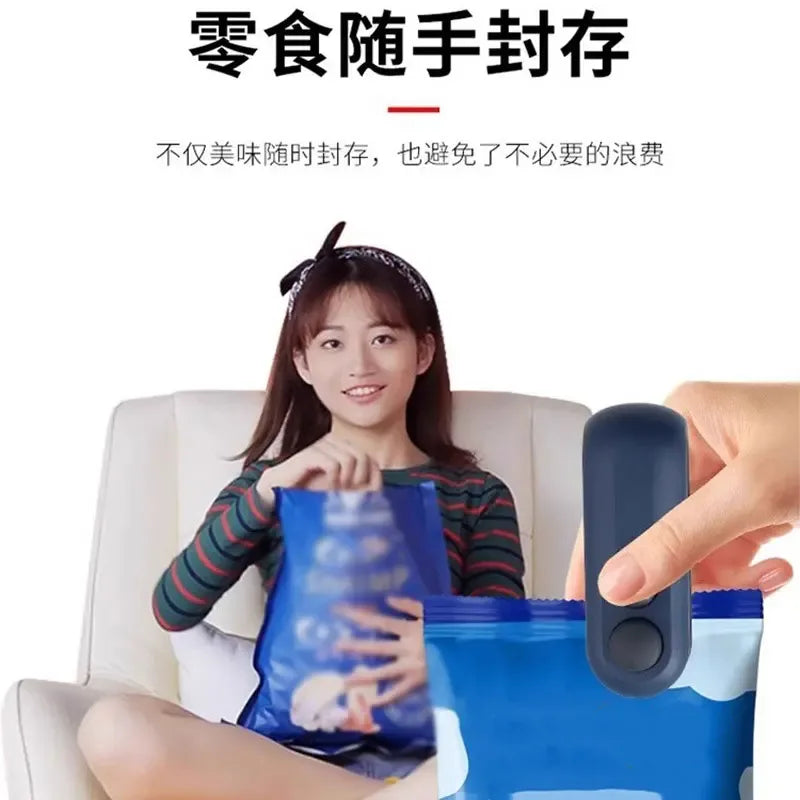 2 in 1 Portable Sealing Machine – Mini Heat Sealer & Cutter