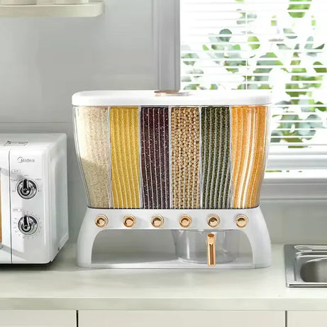 Cereal Dispenser 6 Portion – 10Kg Dry Food Storage