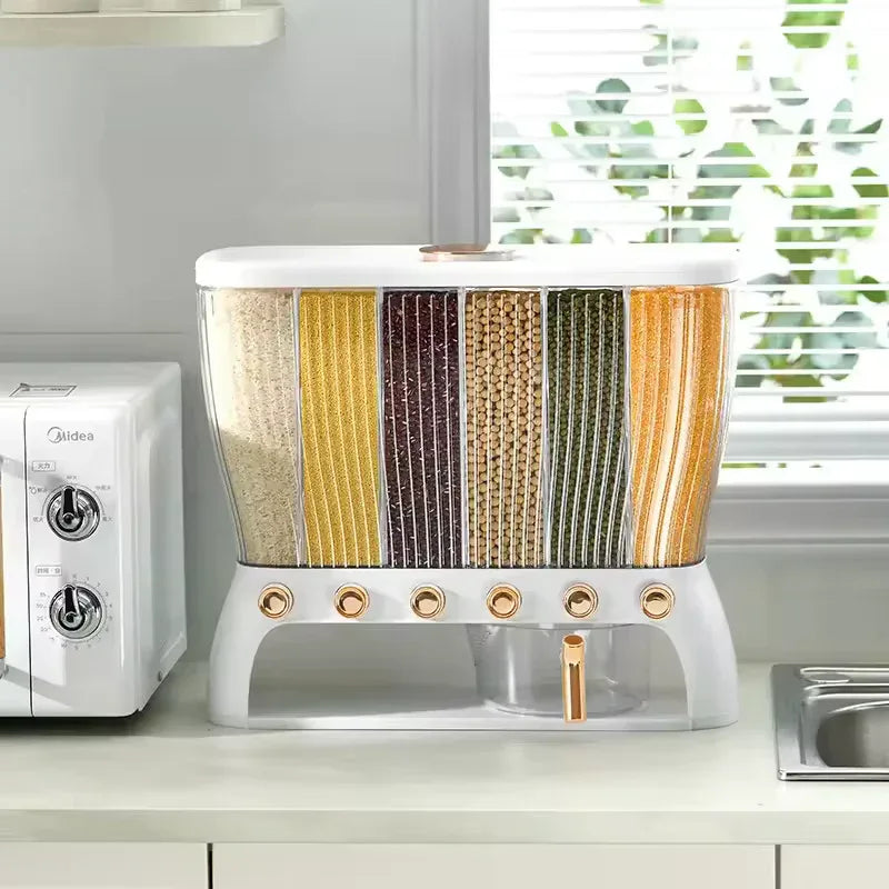 Cereal Dispenser 6 Portion – 10Kg Dry Food Storage