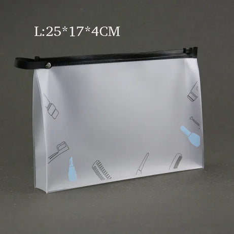 Women’s Transparent Travel Cosmetic Bag – Makeup Organizer