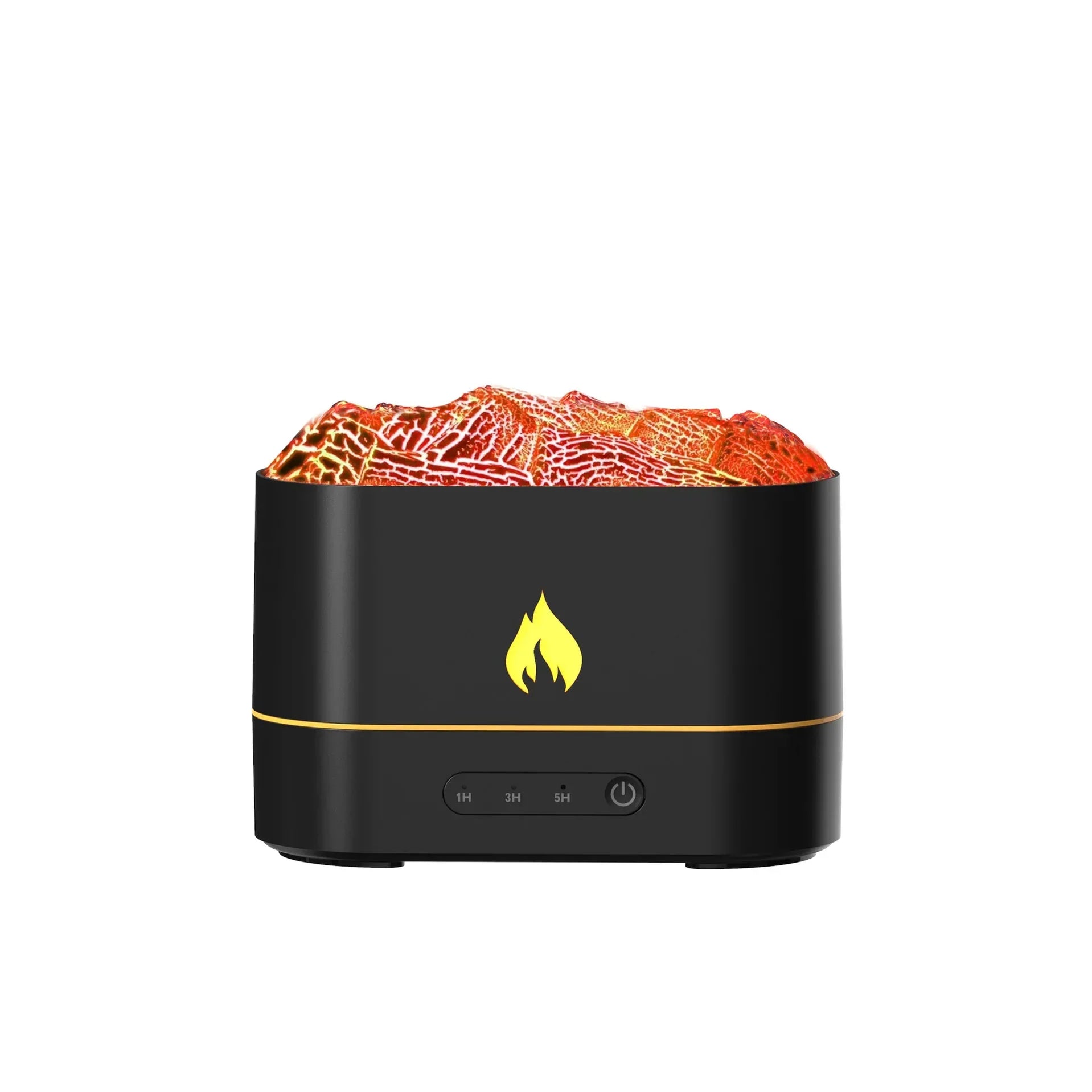 Electric Flame Humidifier – LED Aroma Diffuser