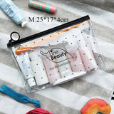 Women’s Transparent Travel Cosmetic Bag – Makeup Organizer