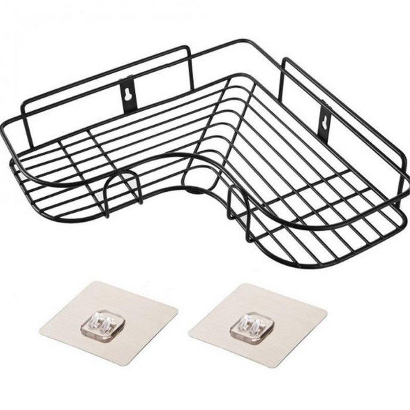 Self-adhesive Bathroom Corner Rack Bathroom & Personal Care product image - Nexusmart Pakistan