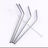 Steel Straw 4pcs Set Kitchen & Dining Essentials product image - Nexusmart Pakistan