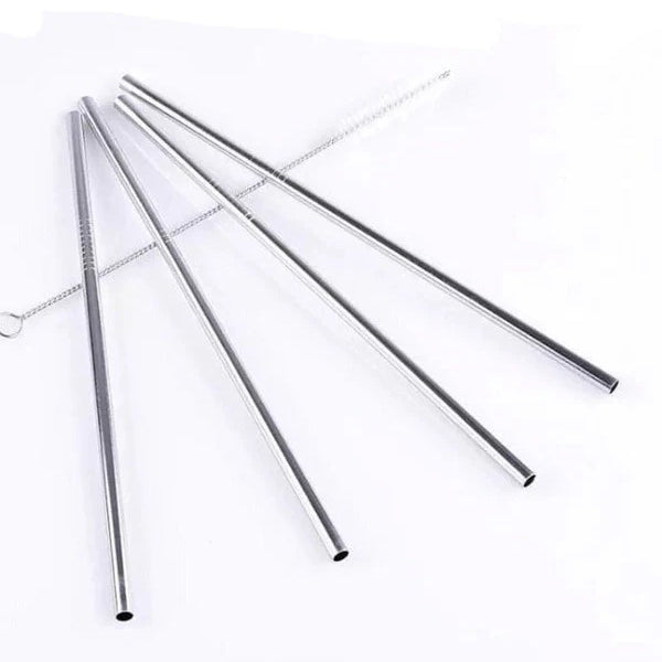 Steel Straw 4pcs Set Kitchen & Dining Essentials view 4 - Nexusmart Pakistan